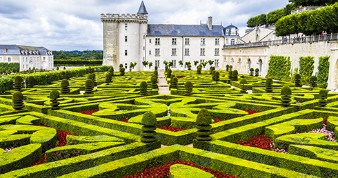 Les jardins extraordinaires des châteaux de la Loire